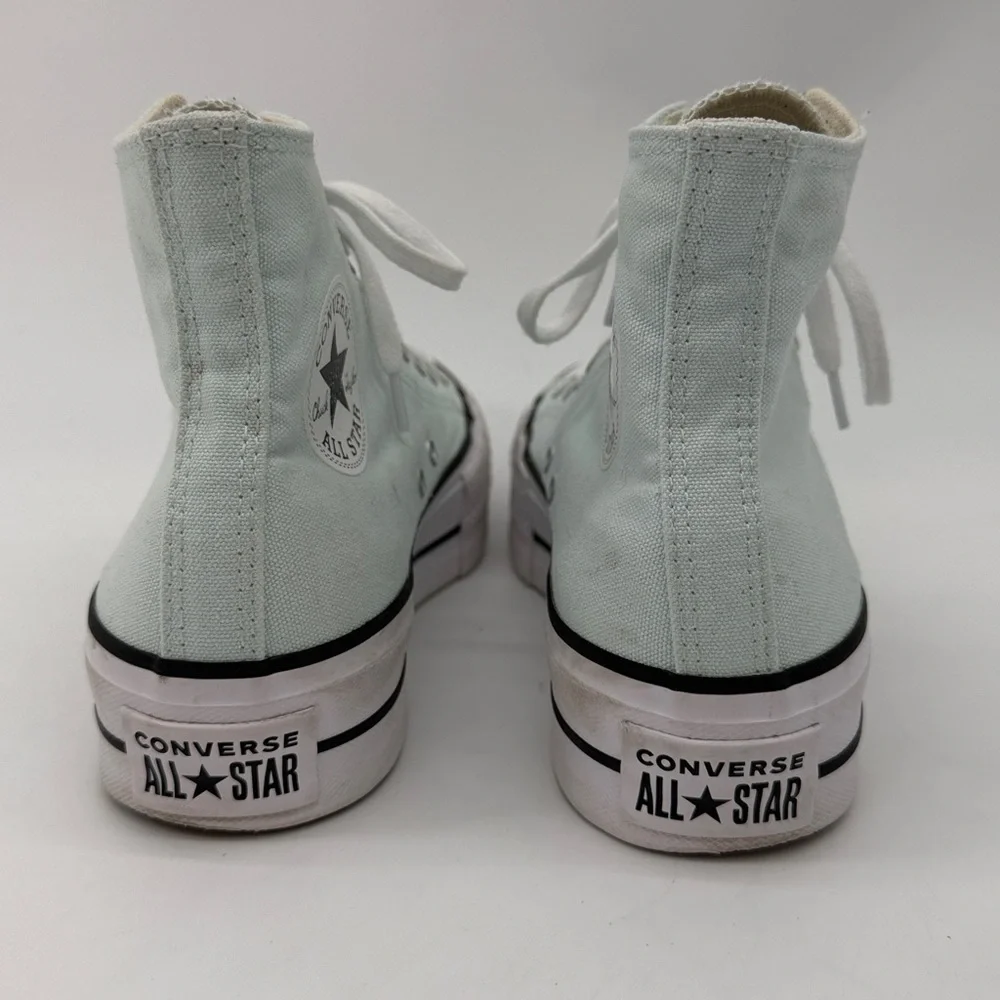 Converse Chuck Taylor All Star Lift Hi Platform Women's Size 7 Light Mint